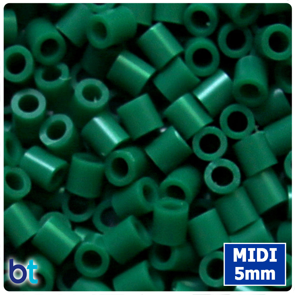BeadTin Green Tea 5mm Midi Fuse Beads (1000pcs)