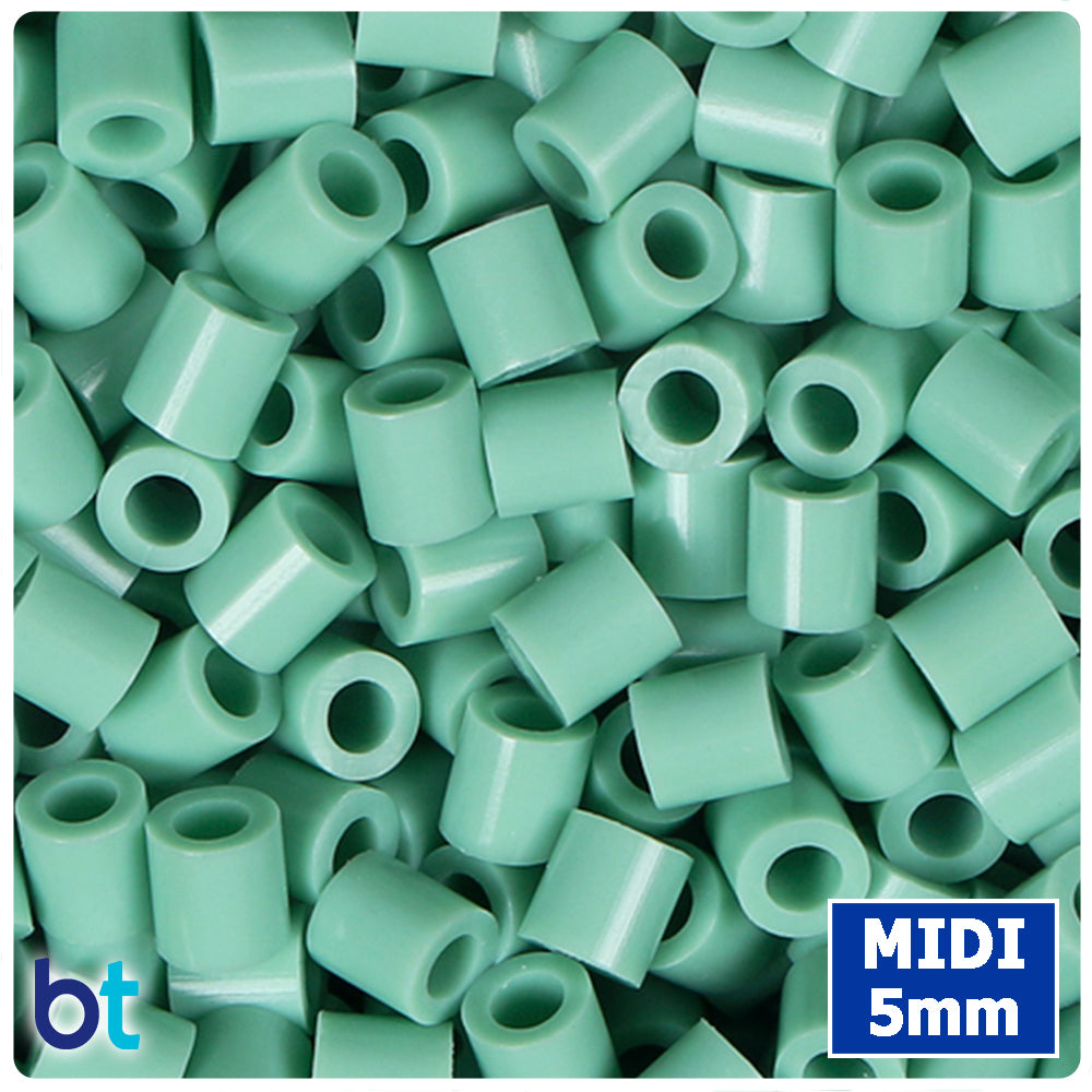 BeadTin Celadon Green 5mm Midi Fuse Beads (1000pcs)