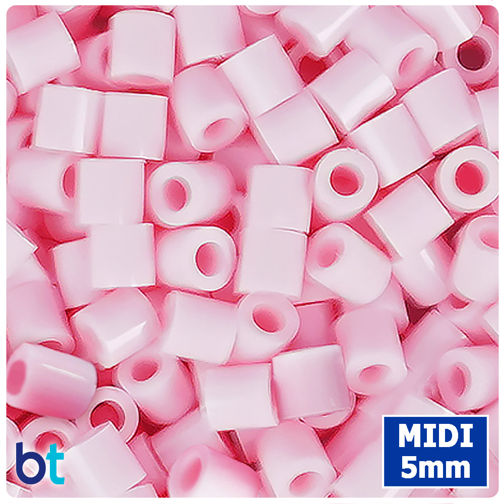 BeadTin Pastel Pink 5mm Midi Fuse Beads (1000pcs)
