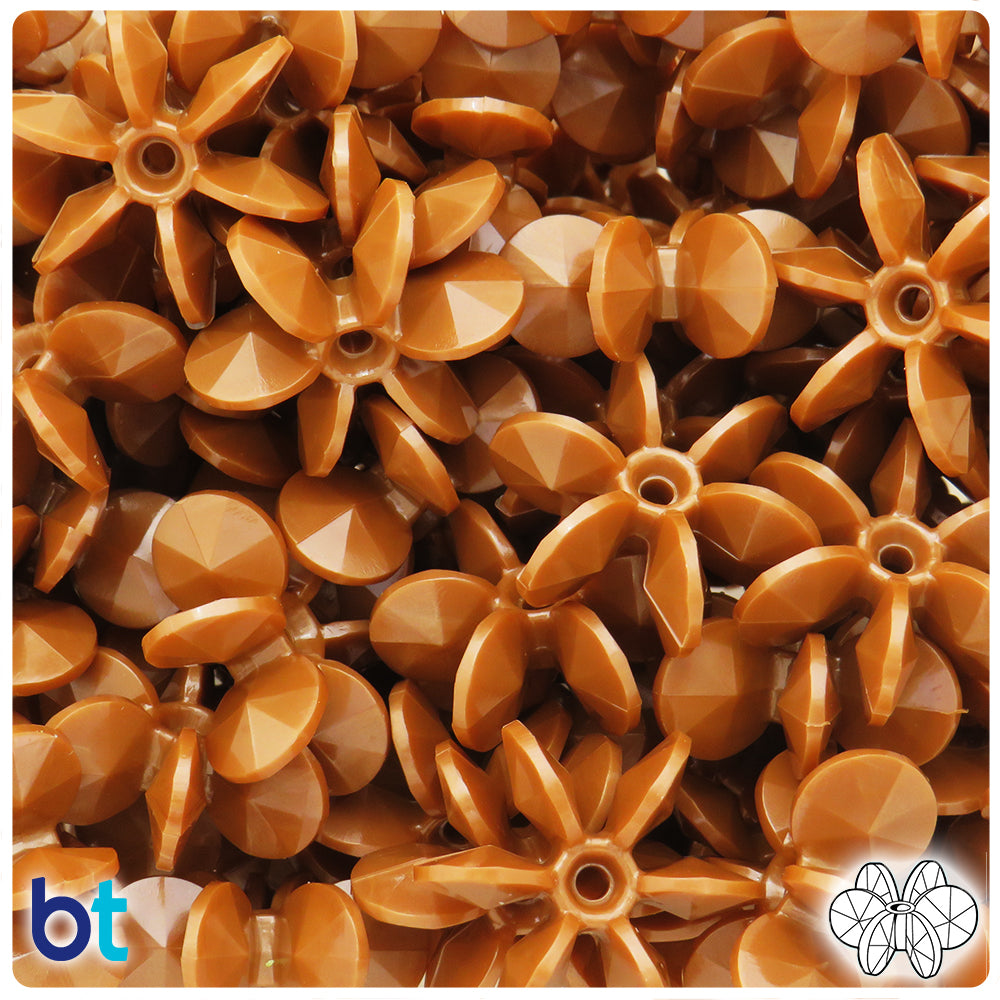 BeadTin Sugar Cone Pearl 25mm SunBurst Plastic Craft Beads (80pcs)