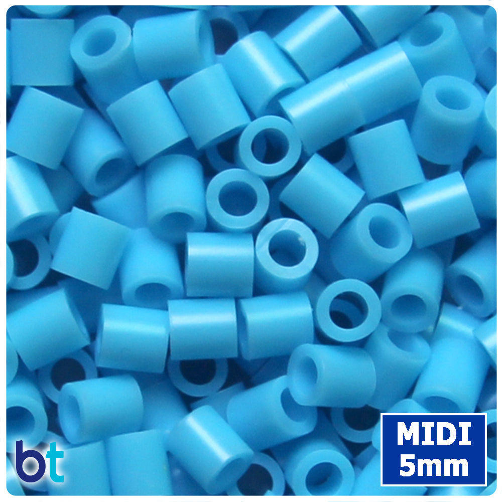 BeadTin Baby Blue 5mm Midi Fuse Beads (1000pcs)
