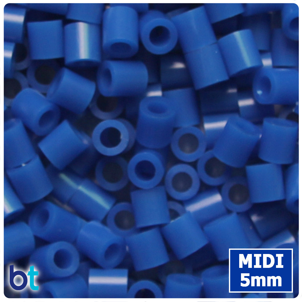 BeadTin Dark Blue 5mm Midi Fuse Beads (1000pcs)