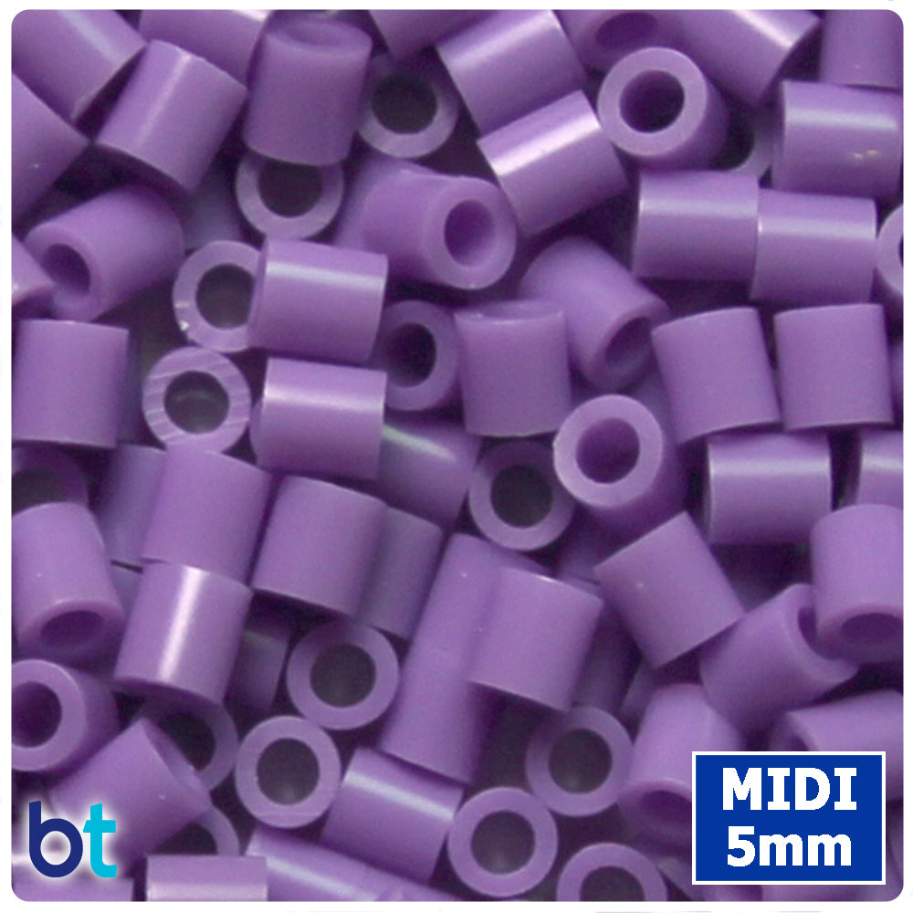 BeadTin Pastel Lavender 5mm Midi Fuse Beads (1000pcs)