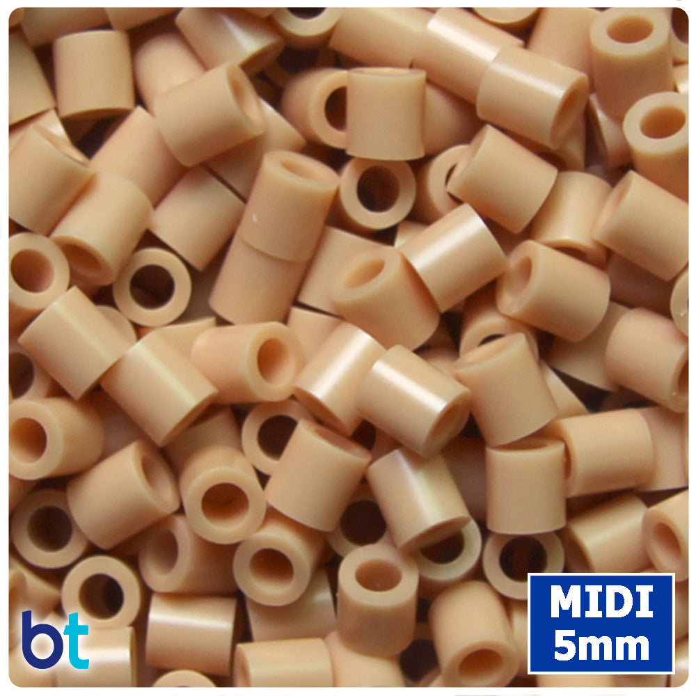 BeadTin Sand 5mm Midi Fuse Beads (1000pcs)