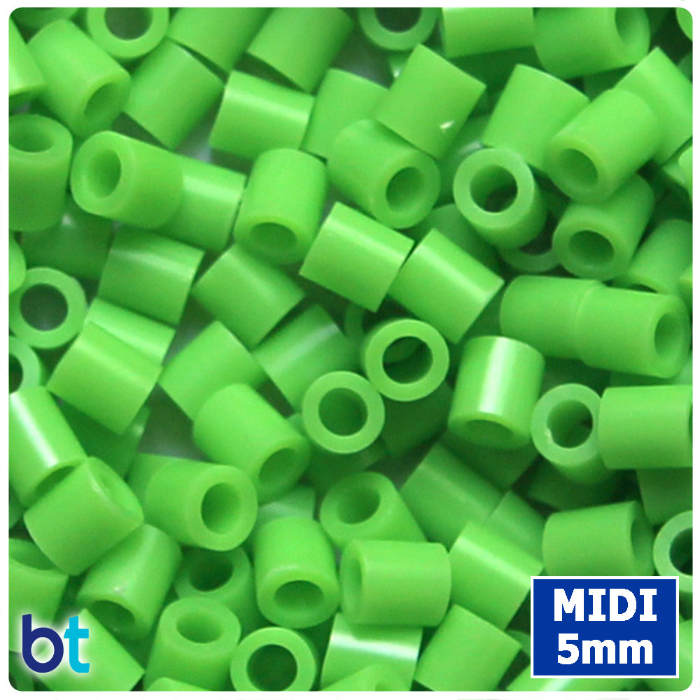 BeadTin Pastel Green 5mm Midi Fuse Beads (1000pcs)