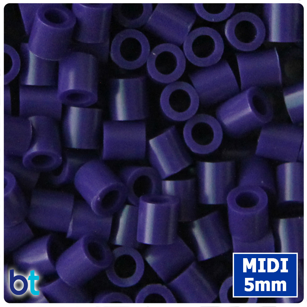 BeadTin Purple 5mm Midi Fuse Beads (1000pcs)