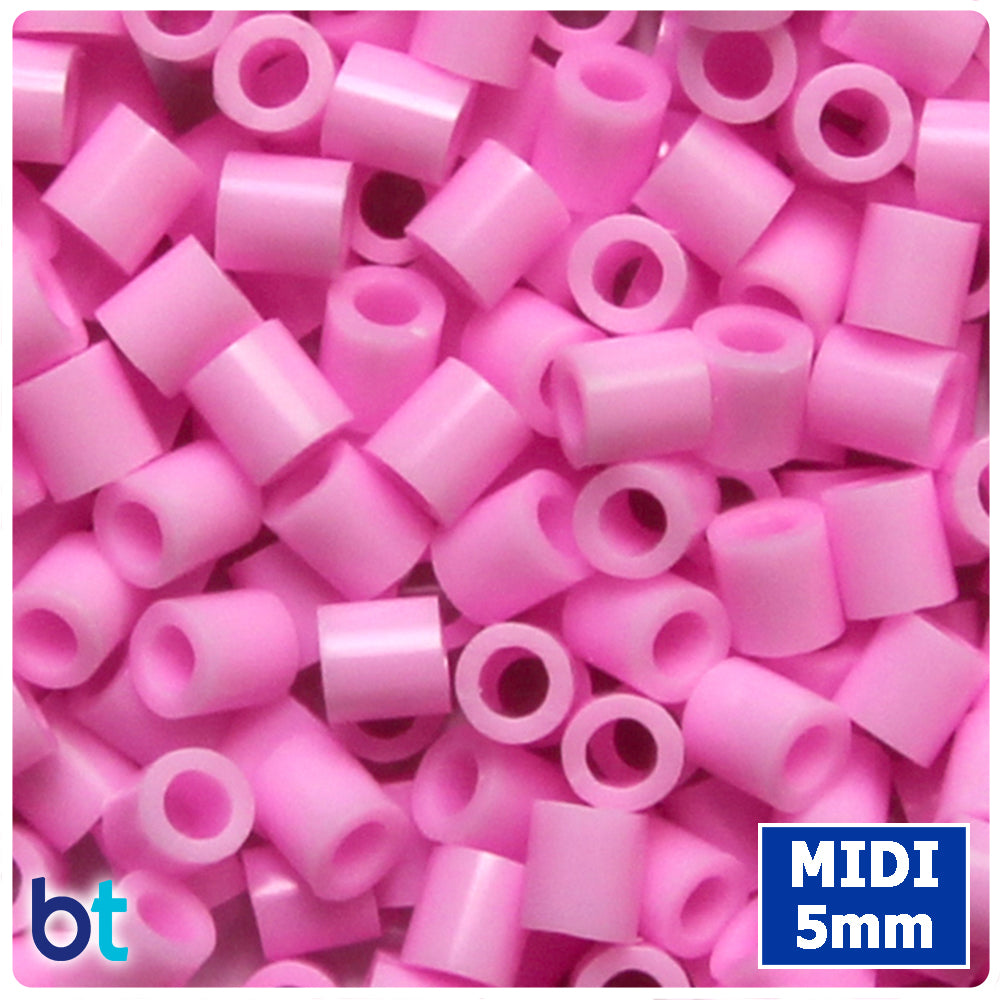 BeadTin Carnation Pink 5mm Midi Fuse Beads (1000pcs)