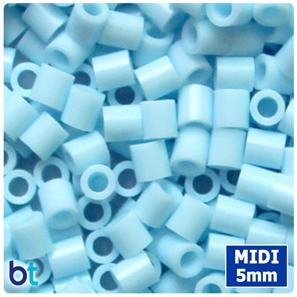 BeadTin Sky Blue 5mm Midi Fuse Beads (1000pcs)