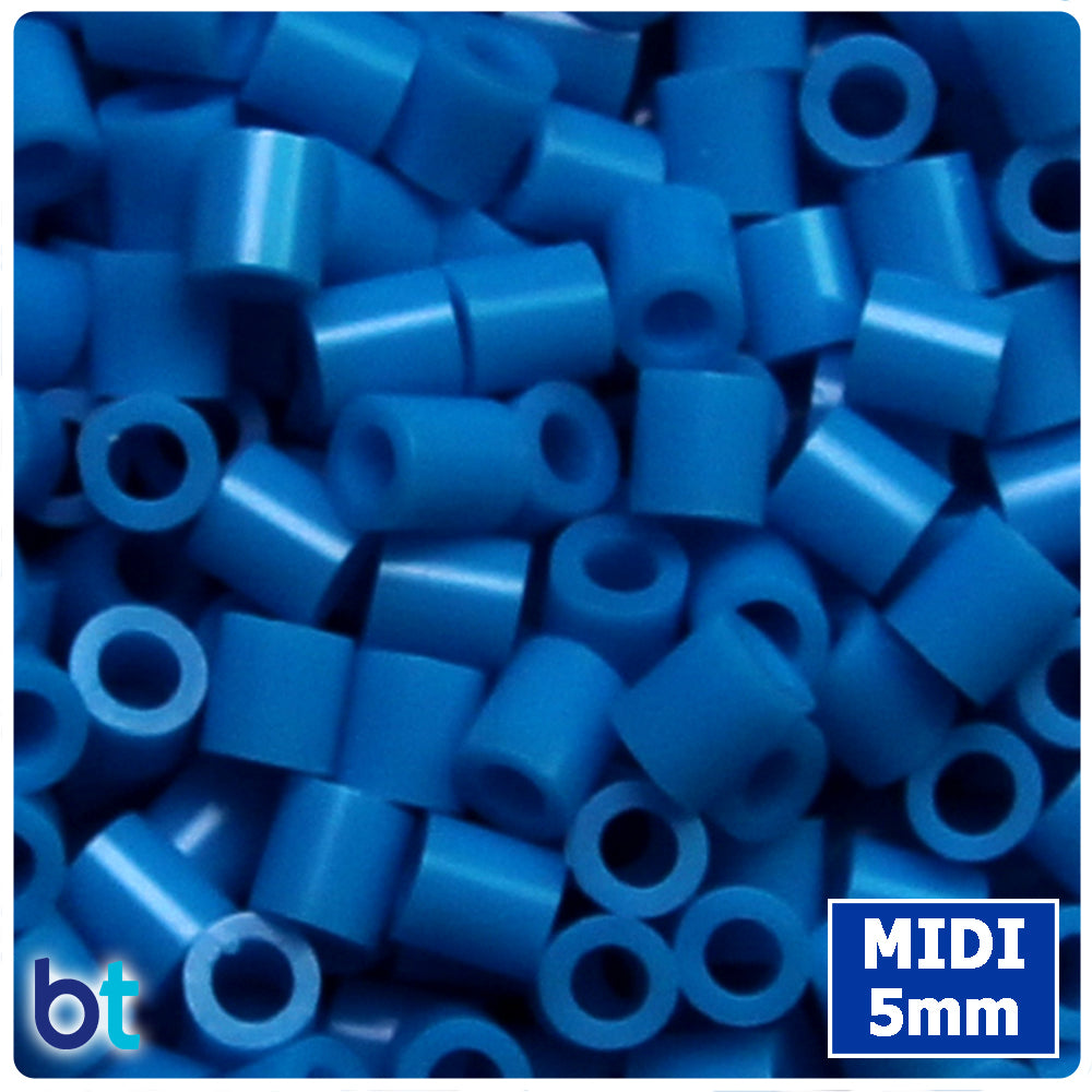 BeadTin Light Blue 5mm Midi Fuse Beads (1000pcs)