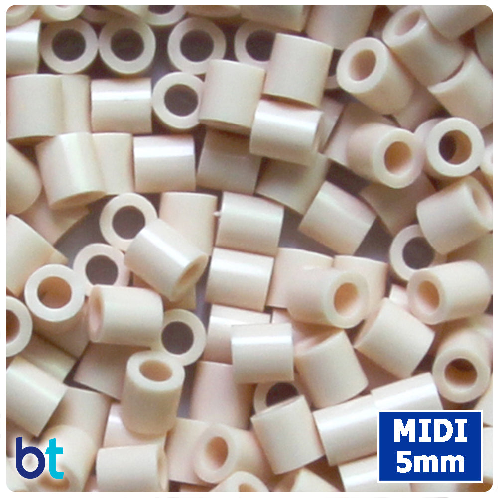 BeadTin Vanilla 5mm Midi Fuse Beads (1000pcs)