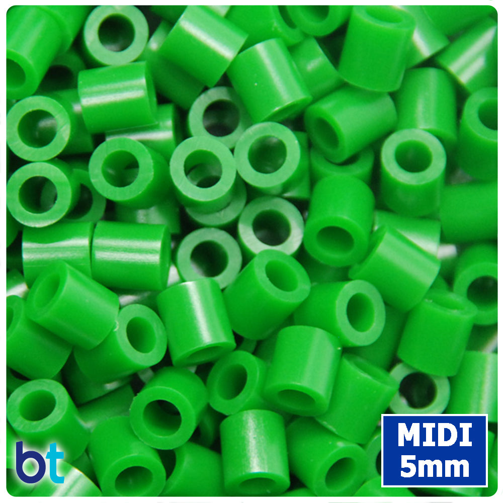 BeadTin Jade Green 5mm Midi Fuse Beads (1000pcs)