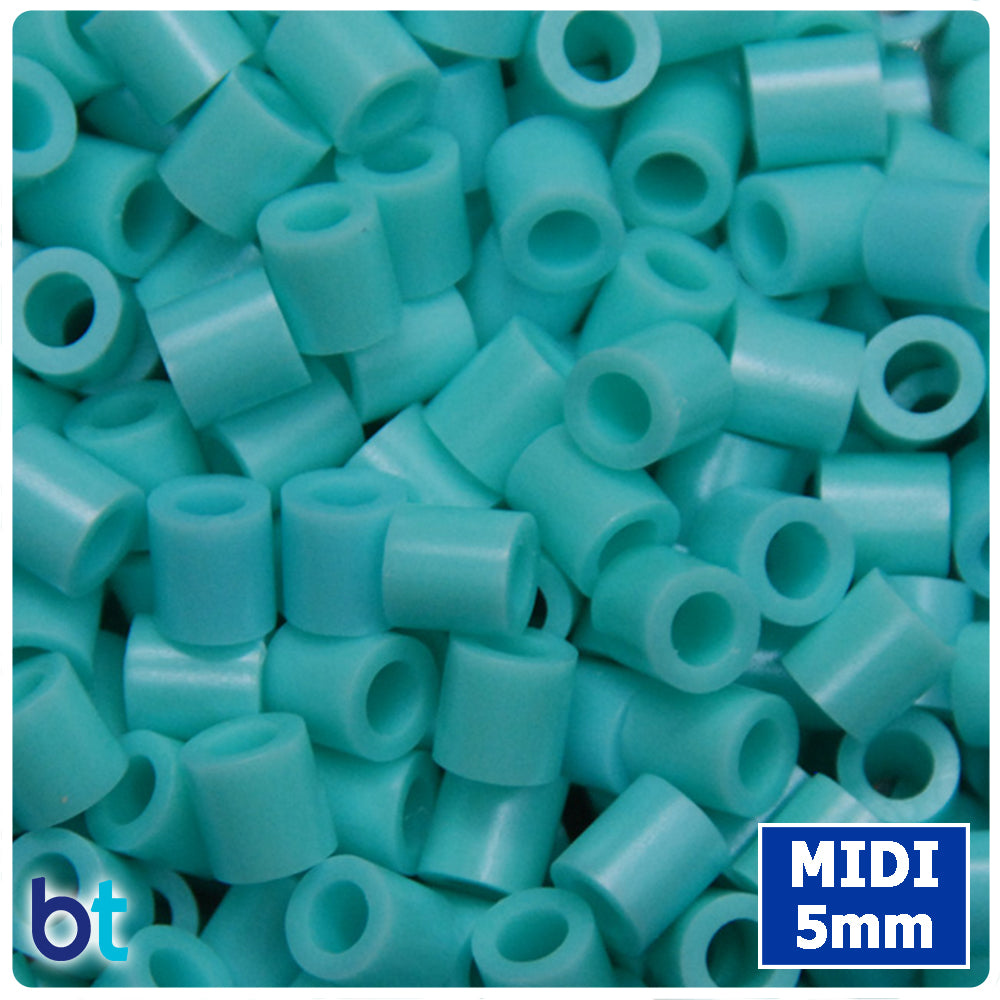 BeadTin Light Sea Blue 5mm Midi Fuse Beads (1000pcs)