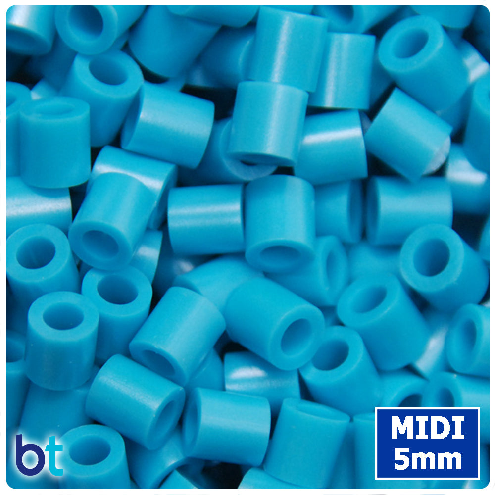 BeadTin Azure 5mm Midi Fuse Beads (1000pcs)