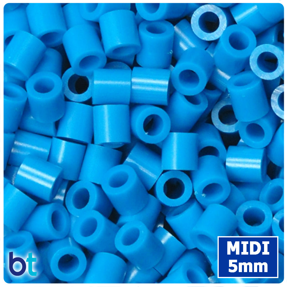 BeadTin Dark Steel Blue 5mm Midi Fuse Beads (1000pcs)