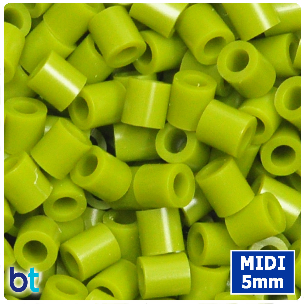 BeadTin Dark Olive 5mm Midi Fuse Beads (1000pcs)
