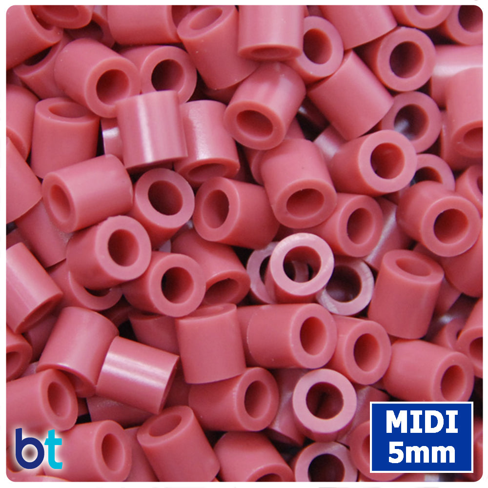 BeadTin Deep Chestnut 5mm Midi Fuse Beads (1000pcs)