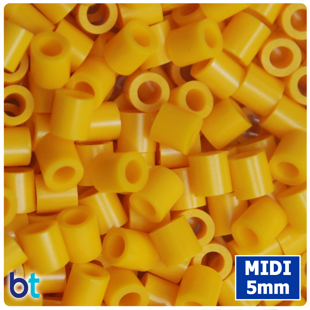 BeadTin Goldenrod 5mm Midi Fuse Beads (1000pcs)