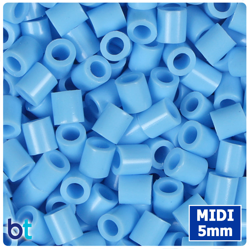 BeadTin Himalaya Blue 5mm Midi Fuse Beads (1000pcs)