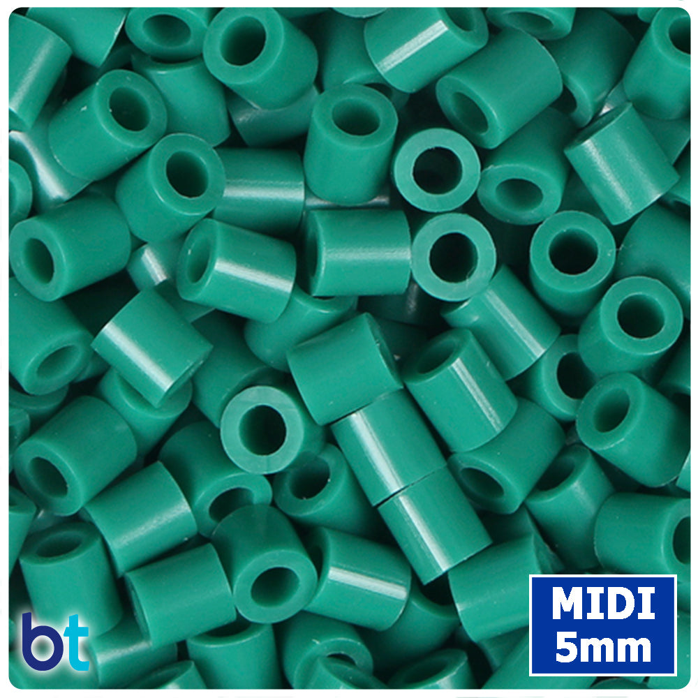 BeadTin Snake Green 5mm Midi Fuse Beads (1000pcs)