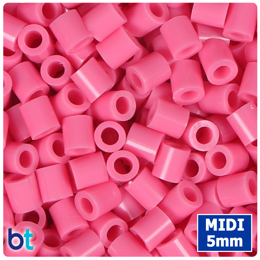 BeadTin Fuchsia 5mm Midi Fuse Beads (1000pcs)