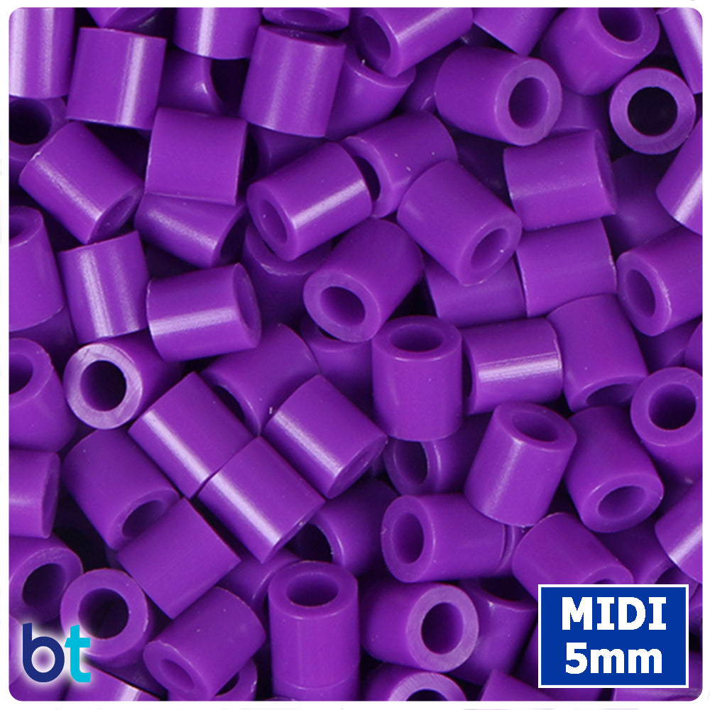 BeadTin Amethyst 5mm Midi Fuse Beads (1000pcs)