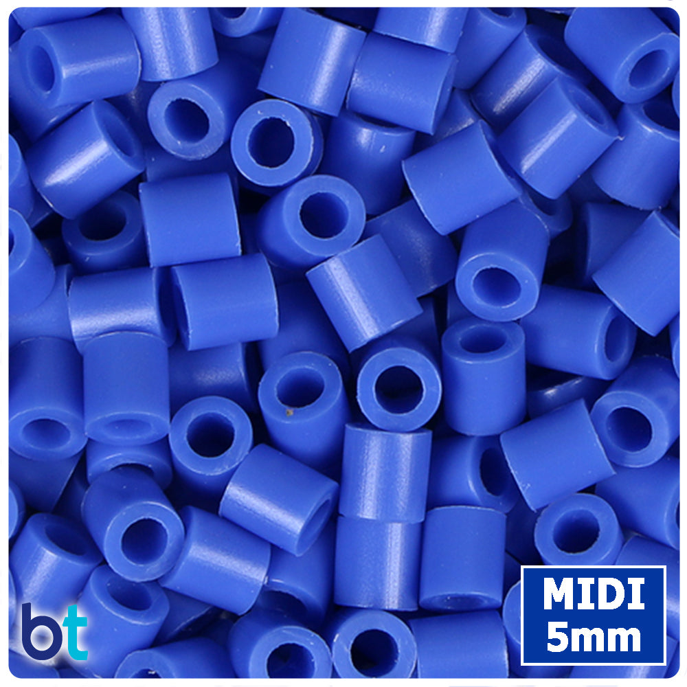 BeadTin Cobalt 5mm Midi Fuse Beads (1000pcs)