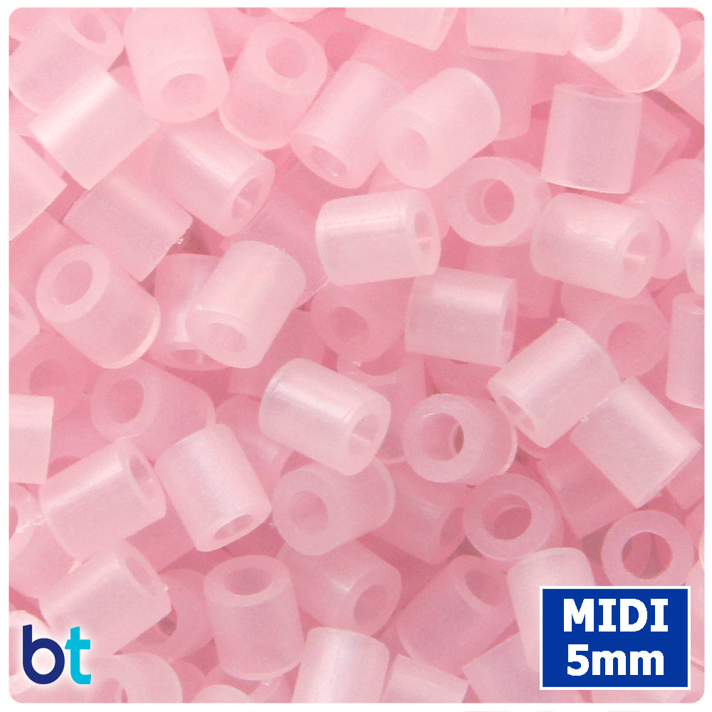 BeadTin Pink Glow 5mm Midi Fuse Beads (1000pcs)