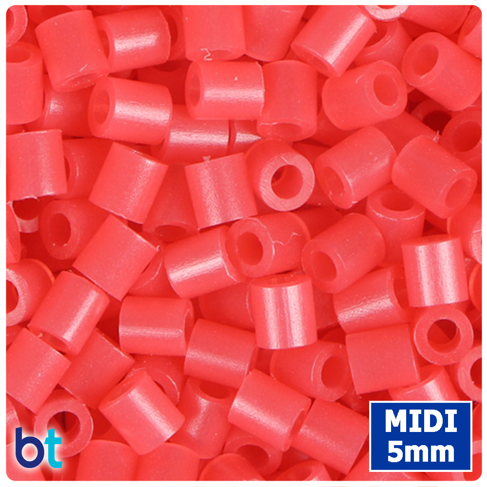 BeadTin Red Glow 5mm Midi Fuse Beads (1000pcs)